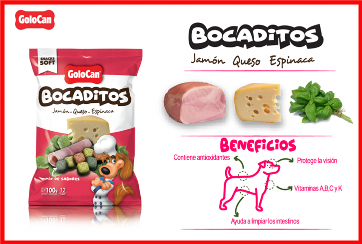 Bocaditos húmedos GOLOCAN 100gr - Imagen 6