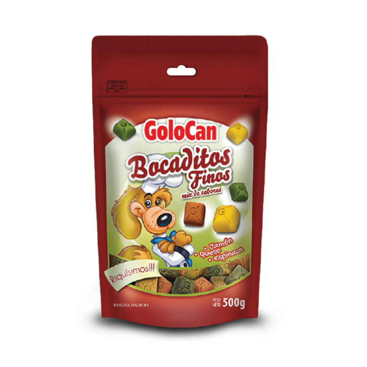 Bocaditos húmedos GOLOCAN 500gr, premios - Imagen 4